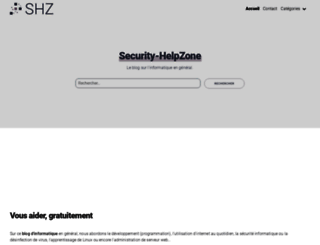 security-helpzone.com screenshot