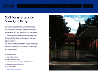 security-systems-kerry.onepagebusinesswebsites.com screenshot