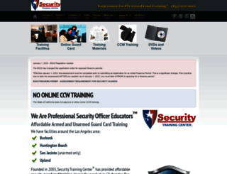 security-training-center.com screenshot