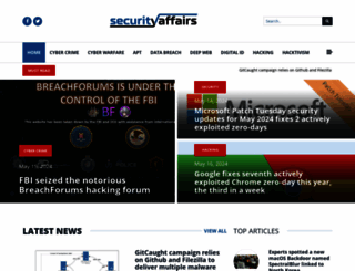 securityaffairs.co screenshot