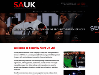 securityalertuk.co.uk screenshot