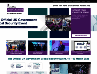 securityandpolicing.co.uk screenshot