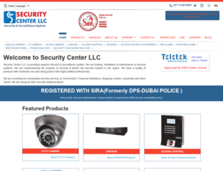 securitycenterllc.com screenshot