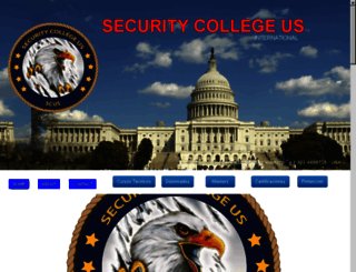 securitycollege.org screenshot