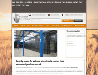 securityenclosure.co.uk screenshot