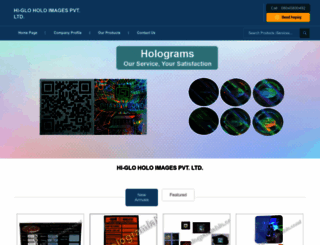 securityhologram.in screenshot