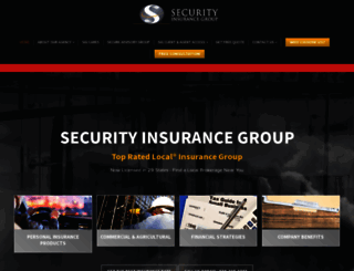 securityinsurancegroup.net screenshot