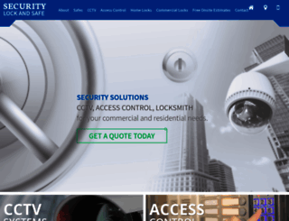 securitylockandsafe.com screenshot