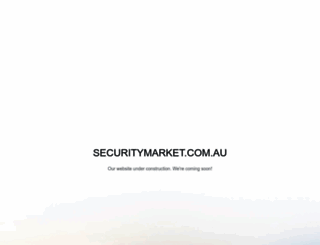 securitymarket.com.au screenshot