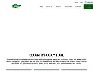 securitypolicytool.com screenshot