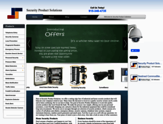 securityproductsolutions.com screenshot