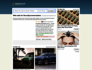 securityscreenmasters.com.clearwebstats.com screenshot