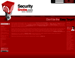 securitysnobs.com screenshot