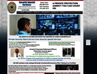 securityspecialservices.com screenshot