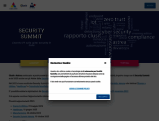 securitysummit.it screenshot