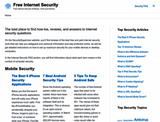 securitysupervisor.com screenshot