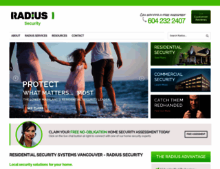 securitysystemsvancouver.com screenshot