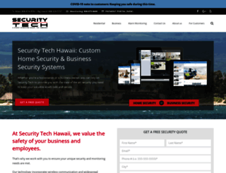 securitytechhawaii.com screenshot