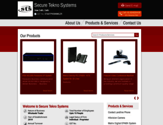 securityteknosystem.com screenshot