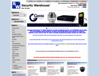 securitywarehouse.co.uk screenshot