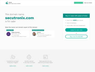 secutronix.com screenshot