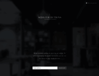 seda-collections.myshopify.com screenshot