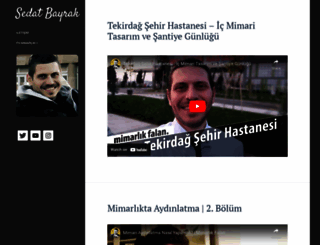 sedatbayrak.com screenshot