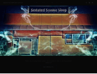 sedatedsmokeshop.com screenshot