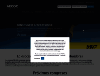 sede.aecoc.es screenshot