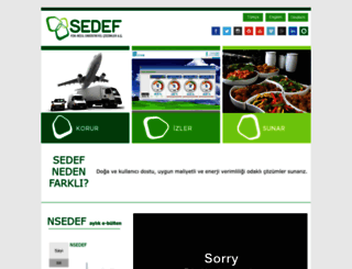 sedef.com screenshot