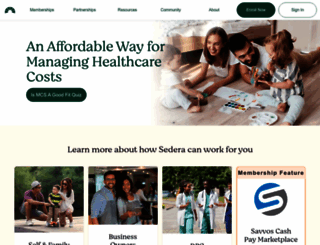 sedera.com screenshot