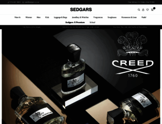 sedgars.com screenshot