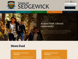 sedgewick.ca screenshot