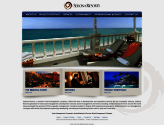 sedona-resorts.com screenshot