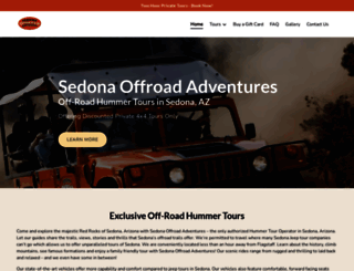 sedonaoffroadadventure.com screenshot