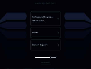 sedorisupport.com screenshot