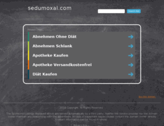 sedumoxal.com screenshot