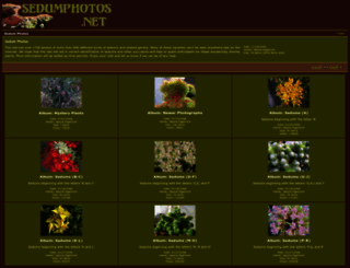 sedumphotos.net screenshot