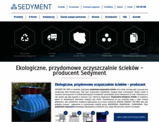 sedyment.pl screenshot