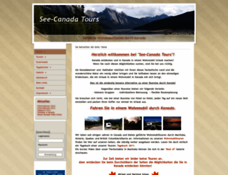 see-canada.de screenshot