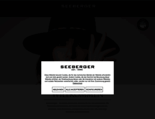 seeberger-hats.com screenshot