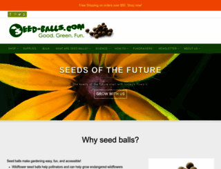 seed-balls.com screenshot