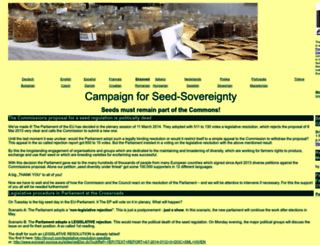 seed-sovereignty.org screenshot