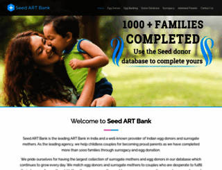 seedartbank.com screenshot