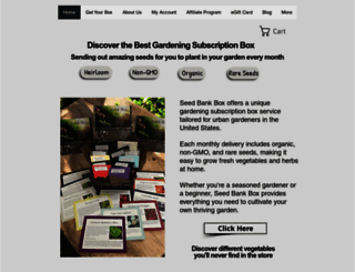 seedbankbox.com screenshot