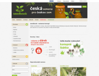 seedbook.cz screenshot