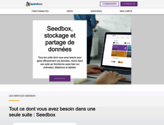 seedbox.fr screenshot