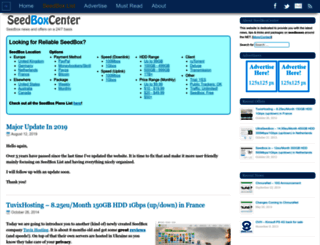 seedboxcenter.com screenshot