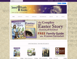 seedfaithbooks.com screenshot