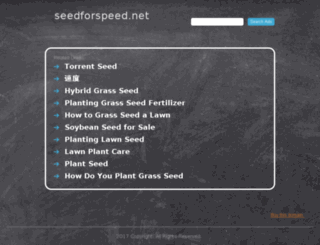 seedforspeed.net screenshot